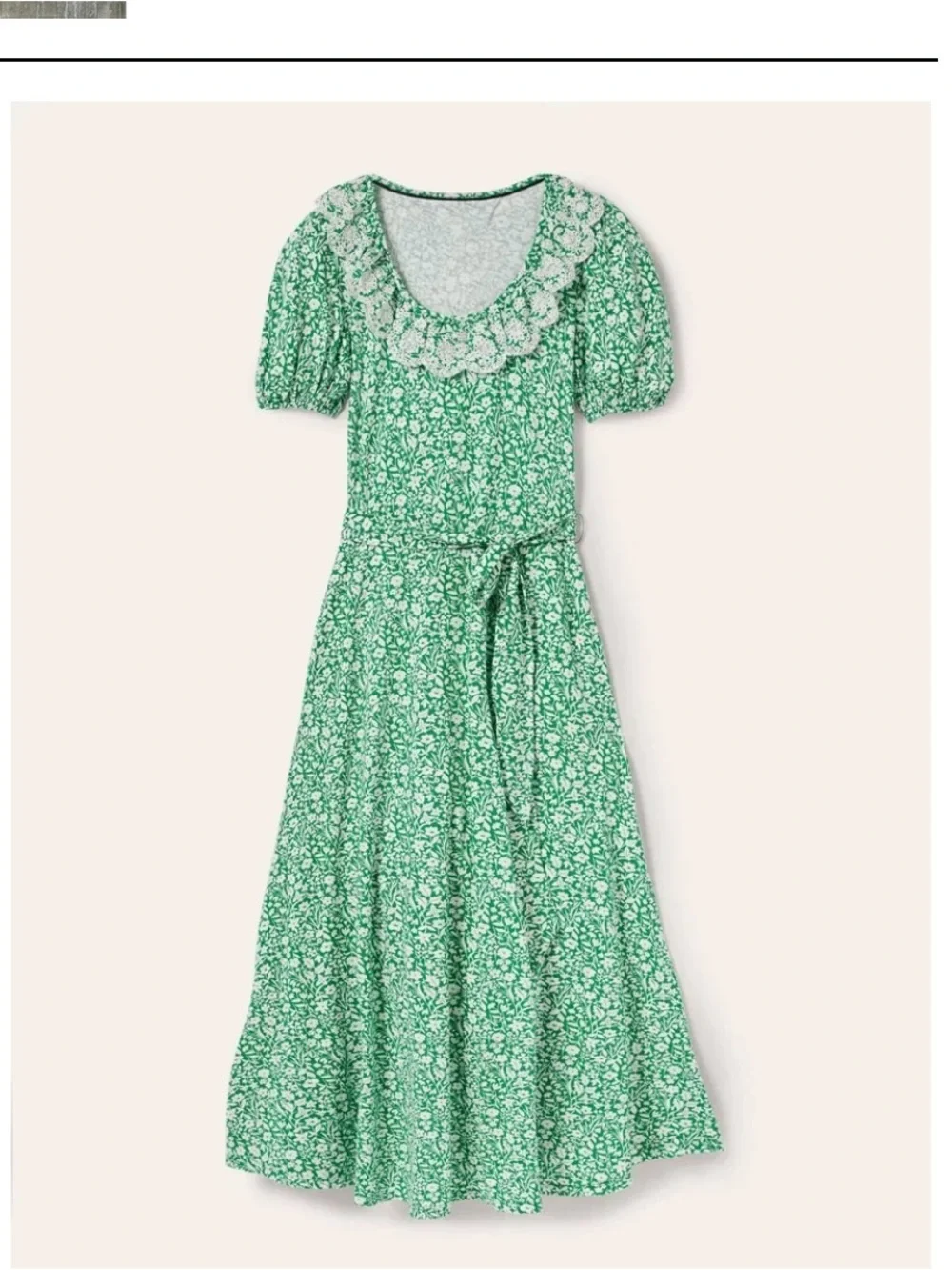 Boden trim detail midi dress navy size 14L nwt style d0135